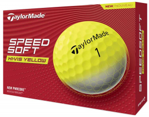 TaylorMade Golfboll SpeedSoft Gul 1st dussin i gruppen Golfbollar hos Dimbo Golf AB (1615029-30)