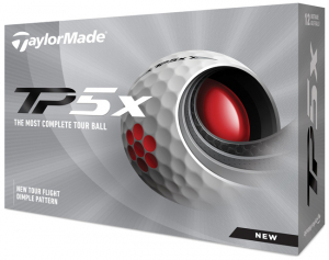 TaylorMade Golfboll TP5 X 1st dussin i gruppen Golfbollar hos Dimbo Golf AB (1616023-10)