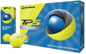 TaylorMade Golfboll TP5 Gul 1st dussin i gruppen Golfbollar hos Dimbo Golf AB (1616024-30)
