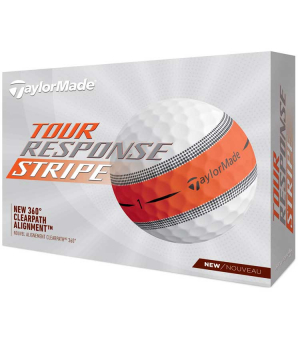 TaylorMade Golfboll Tour Response Stripe Orange 1st dussin i gruppen Golfbollar hos Dimbo Golf AB (1616025-1060)