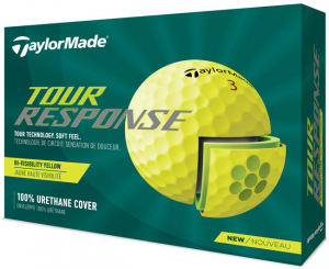 TaylorMade Golfboll Tour Response 2022 Gul 1st dussin i gruppen Golfbollar hos Dimbo Golf AB (1616025-30)