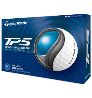 TaylorMade Golfboll TP5 2024 1st dussin i gruppen Golfbollar hos Dimbo Golf AB (1616026-663401)