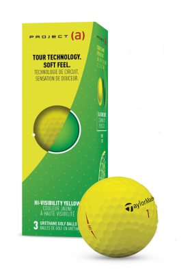 TaylorMade Golfboll Project A Gul (1st 3-pack) i gruppen Rea & Begagnat / Rea Golfbollar hos Dimbo Golf AB (1618026-3001)