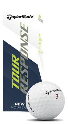 TaylorMade Golfboll Tour Response Vit (1st 3-pack) i gruppen Golfbollar hos Dimbo Golf AB (1618031-1001)