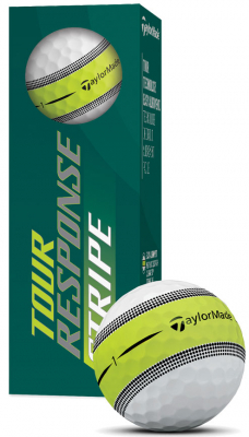 TaylorMade Golfboll Tour Response Stripe Vit (1st 3-pack) i gruppen Golfbollar hos Dimbo Golf AB (1618037-103001)