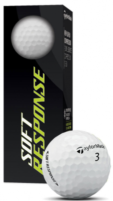 TaylorMade Golfboll Soft Response 2022 Vit (1st 3-pack) i gruppen Golfbollar hos Dimbo Golf AB (1618038-1001)