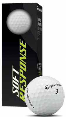 TaylorMade Golfboll Soft Response 2022 Vit (1st 3-pack) i gruppen Rea & Begagnat / Rea Golfbollar hos Dimbo Golf AB (1618038-1001)