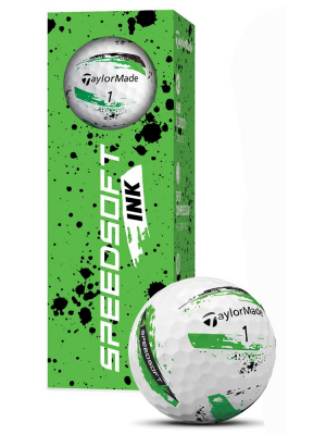 TaylorMade Golfboll SpeedSoft Grn (1st 3-pack) i gruppen Golfbollar hos Dimbo Golf AB (1618040-1040)