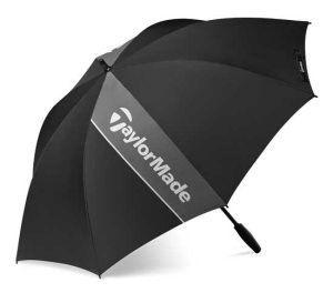TaylorMade Paraply 60 Singelduk Svart/Gr i gruppen Golftillbehr / Golfparaplyer hos Dimbo Golf AB (1675018-9091)