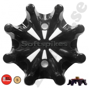 Mjukspik Softspikes Pulsar 6mm (Small) Svart i gruppen Golfskor & Tillbehr / Skotillbehr / Softspike hos Dimbo Golf AB (1981002-2019910)