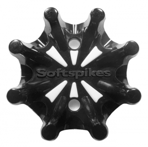 Mjukspik Softspikes Pulsar Fast Twist 3.0 Svart/Vit 18st i gruppen Golfskor & Tillbehr / Skotillbehr / Softspike hos Dimbo Golf AB (1981002-2069910)