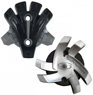 Softspikes Under Armour Silver Tornado/UA RST Fast Twist 3.0 Svart/Silver i gruppen Golfskor & Tillbehör / Skotillbehör / Softspike hos Dimbo Golf AB (1981207-2039199)