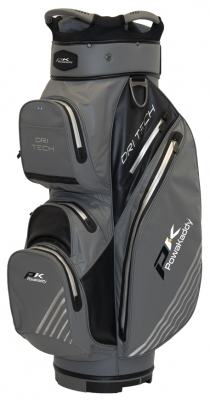 Powa Kaddy Vagnbag Dri-Tech Edition Titanium/Svart/Silver i gruppen Golfbagar / Vagnbagar / PowaKaddy Vagnbag hos Dimbo Golf AB (2012023-0301)