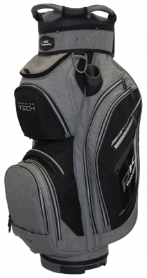 Powa Kaddy Vagnbag Premium Tech Grå/Svart/Silver i gruppen Golfbagar / Vagnbagar hos Dimbo Golf AB (2012024-919993)