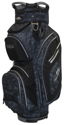 Powa Kaddy Vagnbag Premium Tech Grå Camo/Svart/Silver i gruppen Golfbagar / Vagnbagar / PowaKaddy Vagnbag hos Dimbo Golf AB (2012024-929993)