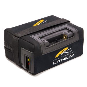 Powa Kaddy Batteri Lithium Powaplay 18 Hål inklusive laddare i gruppen Golfvagnar & Tillbehör / Reservdelar hos Dimbo Golf AB (2081031)