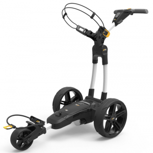 Powa Kaddy Elvagn FX3 Litium Vit i gruppen Golfvagnar & Tillbehör / El-vagnar hos Dimbo Golf AB (2084028-1018r)