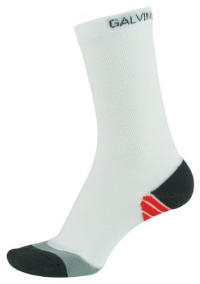 Galvin Green Strumpor Soft Crew Vit/Grå/Röd i gruppen Kläder & Accessoarer / Accessoarer / STRUMPOR hos Dimbo Golf AB (2108003-17T4r)
