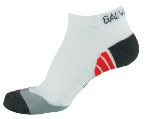 Galvin Green Strumpor Short Vit/Grå/Röd i gruppen Kläder & Accessoarer / Accessoarer / Strumpor hos Dimbo Golf AB (2108004-17T4r)