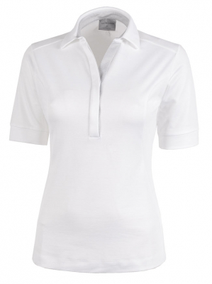 Galvin Green Armbågslång Piké Dam Myrtle Vit i gruppen Kläder & Accessoarer / Dam / Kortärmat hos Dimbo Golf AB (2124041-11B4r)