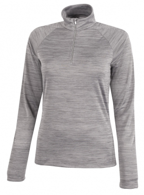 Galvin Green Insula Half Zip Dam Dina Ljus Grå i gruppen Kläder & Accessoarer / Dam / Långärmat hos Dimbo Golf AB (2128039-70B3r)