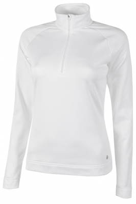 Galvin Green Insula Half Zip Dam Dolly Vit i gruppen Klder & Accessoarer / Damklder / LNGRM hos Dimbo Golf AB (2128043-11B3r)