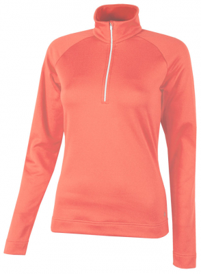 Galvin Green Insula UPE Half Zip Dam Dolly Rosa Lilja i gruppen Kläder & Accessoarer / Damkläder / LÅNGÄRM hos Dimbo Golf AB (2128047-90B4r)