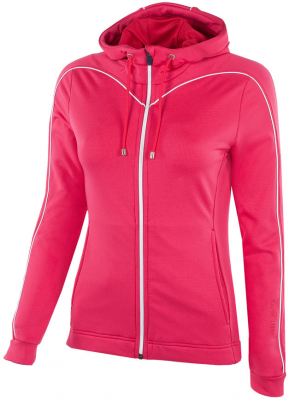 Galvin Green Insula Hoodie Dam Donna Djup Rosa i gruppen Klder & Accessoarer / Damklder / LNGRM hos Dimbo Golf AB (2128048-99B3r)