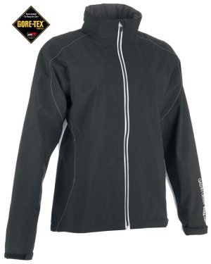 Galvin Green Regnjacka Gore-Tex Dam Paclite Abby Svart/Vit i gruppen Kläder & Accessoarer / Damkläder / REGNJACKOR / Galvin Green Regnjacka hos Dimbo Golf AB (2130041-71B4r)