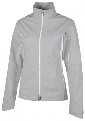 Galvin Green Gore-Tex Paclite Stretch Dam Jacka Aila Cool Gr/Vit i gruppen Klder & Accessoarer / Damklder / REGNJACKOR hos Dimbo Golf AB (2130071-07B3r)