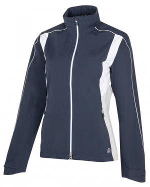 Galvin Green Regnjacka Gore-Tex Full Zip Dam Ally Marinbl/Cool Gr/Vit i gruppen Klder & Accessoarer / Damklder / REGNJACKOR / Galvin Green Regnjacka hos Dimbo Golf AB (2130076-31B3r)