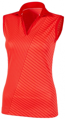 Galvin Green Ärmlös Piké Dam Mira V8+ Läppglans röd/Röd i gruppen Kläder & Accessoarer / Dam / Ärmlöst hos Dimbo Golf AB (2142016-22B4r)