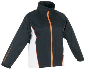 Galvin Green Gore-Tex Junior Paclite Jacka Ridley Svart/Vit/Orange i gruppen Rea & Begagnat / Rea Kläder / Junior hos Dimbo Golf AB (2145004-71Z3r)
