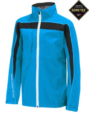 Galvin Green Gore-Tex Junior Paclite Jacka REED Summer Sky/Svart i gruppen Kläder & Accessoarer / Junior hos Dimbo Golf AB (2145011-67Z3r)