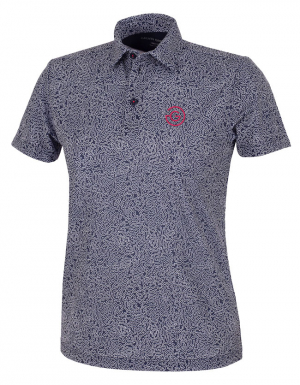 Galvin Green Piké Junior Remy Marin/Vit/Röd i gruppen Kläder & Accessoarer / Junior hos Dimbo Golf AB (2145026-31Z3r)