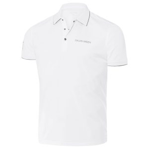 Galvin Green Piké Herr Marty Tour Edition Vit i gruppen Kläder & Accessoarer / Herr / Kortärmat hos Dimbo Golf AB (2150067-17B4r)