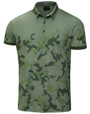 Galvin Green Piké Herr Kommendor Grön i gruppen Kläder & Accessoarer / Herr / Kortärmat hos Dimbo Golf AB (2150082-88B4r)