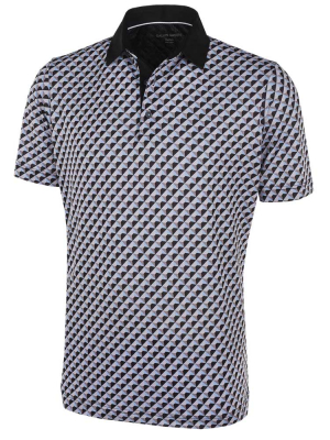 Galvin Green Piké Herr Mercer V8+ Svart i gruppen Kläder & Accessoarer / Herrkläder / KORTÄRMAT hos Dimbo Golf AB (2150109-03B4r)