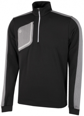 Galvin Green Insula Herr Långärm Dwight Svart/Sharkskin/Vit i gruppen Kläder & Accessoarer / Herr / Långärmat hos Dimbo Golf AB (2154066-70B4r)