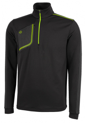 Galvin Green Insula Herr Långärm Dwight Svart/Lime i gruppen Kläder & Accessoarer / Herr / Långärmat hos Dimbo Golf AB (2154066-78B4r)