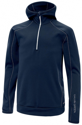 Galvin Green Insula Herr Half Zip Långärm Rob Marinblå/Vit i gruppen Kläder & Accessoarer / Herr / Långärmat hos Dimbo Golf AB (2154070-33B4r)