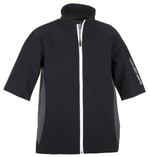 Galvin Green Kortrmad Regnjacka Gore-Tex Paclite Stretch Herr Ames Svart/Gunmetal/Vit i gruppen Klder & Accessoarer / Herrklder / REGNJACKOR / Galvin Green Regnjacka hos Dimbo Golf AB (2156009-77B3r)