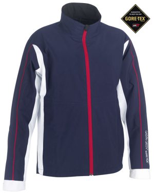 Galvin Green Regnjacka Gore-Tex Herr Ace Midnattsbl/Vit i gruppen Klder & Accessoarer / Herrklder / REGNJACKOR / Galvin Green Regnjacka hos Dimbo Golf AB (2156071-31B4r)