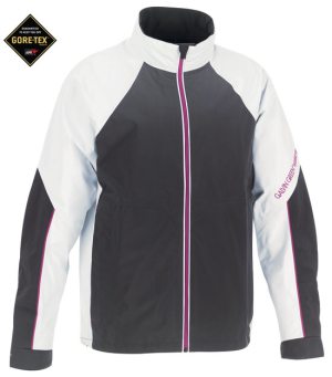 Galvin Green Regnjacka Gore-Tex Herr Amos Vit/Gunmetal/Grape i gruppen Klder & Accessoarer / Herrklder / REGNJACKOR / Galvin Green Regnjacka hos Dimbo Golf AB (2156080-71B4r)