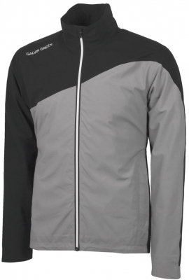 Galvin Green Gore-Tex Herr Full Zip Jacka Aaron Sharkskin/Svart/Vit i gruppen Kläder & Accessoarer / Herr / Regnjackor hos Dimbo Golf AB (2156122-07B4r)