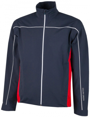 Galvin Green Gore-Tex Herr Full Zip Jacka Ace GTX Marinbl/Rd/Vit i gruppen Klder & Accessoarer / Herrklder / REGNJACKOR hos Dimbo Golf AB (2156127-32B4r)