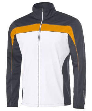 Galvin Green Vindjacka Interface-1 Herr Leon Svart/Vit/Orange i gruppen Klder & Accessoarer / Herrklder / VINDPLAGG / Galvin Green Vindjacka hos Dimbo Golf AB (2162057-75B4r)