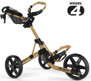 Clicgear Golfvagn 3-hjuling 4.0 Arm Brun i gruppen Golfvagnar & Tillbehr / Alla Golfvagnar / Clicgear Golfvagn hos Dimbo Golf AB (2483005-2828)