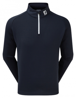 FootJoy Pullover Chill Out 90147 Marinbl i gruppen Klder & Accessoarer / Herrklder / LNGRMAT hos Dimbo Golf AB (2554009-1474r)