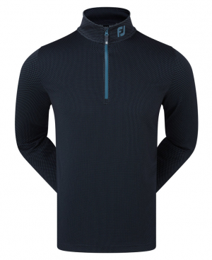 FootJoy Midlayer Thermoseries 88811 Marinbl/Skiffer i gruppen Klder & Accessoarer / Herrklder / LNGRMAT hos Dimbo Golf AB (2554012-888114r)